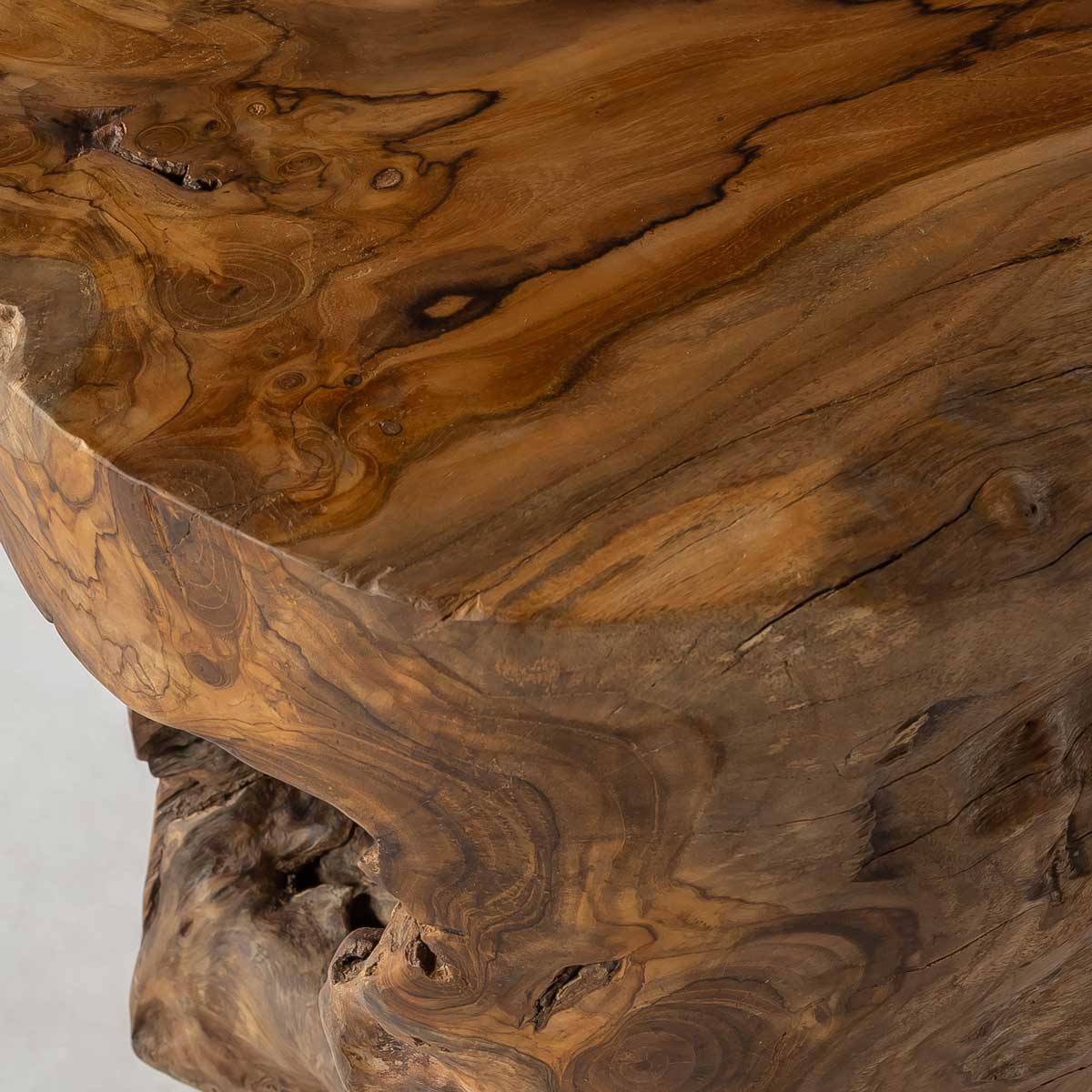 Natura Opus Accent Table - 18 Inch - Natural