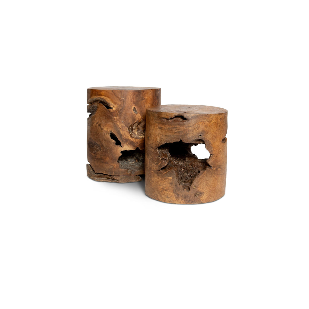 Natura Opus Accent Table - 18 Inch - Natural