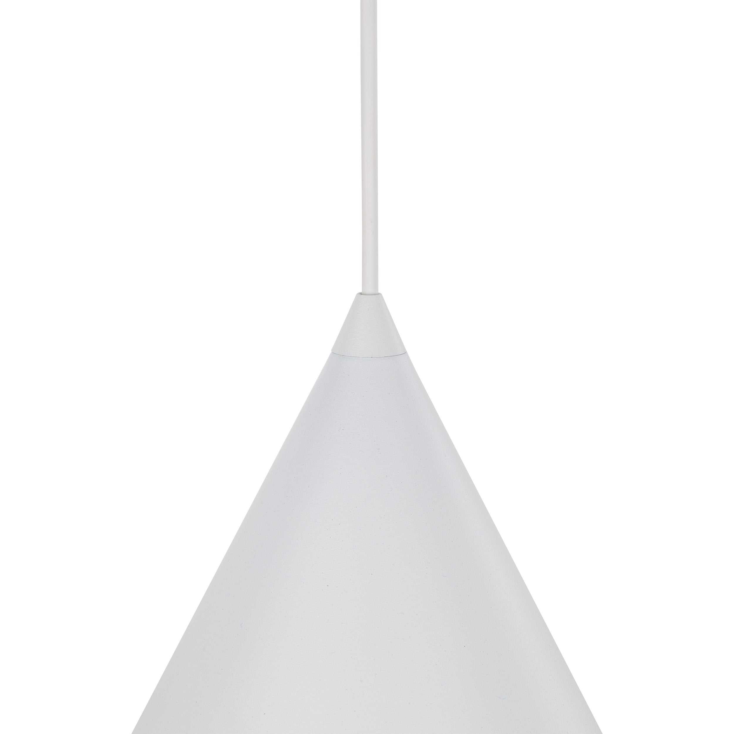 CONO Steel Cone Pendant Light M for Kitchen Island & Dining Table