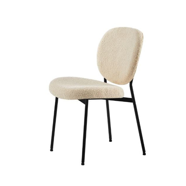 Sashi Dining Chair - Linen Boucle'