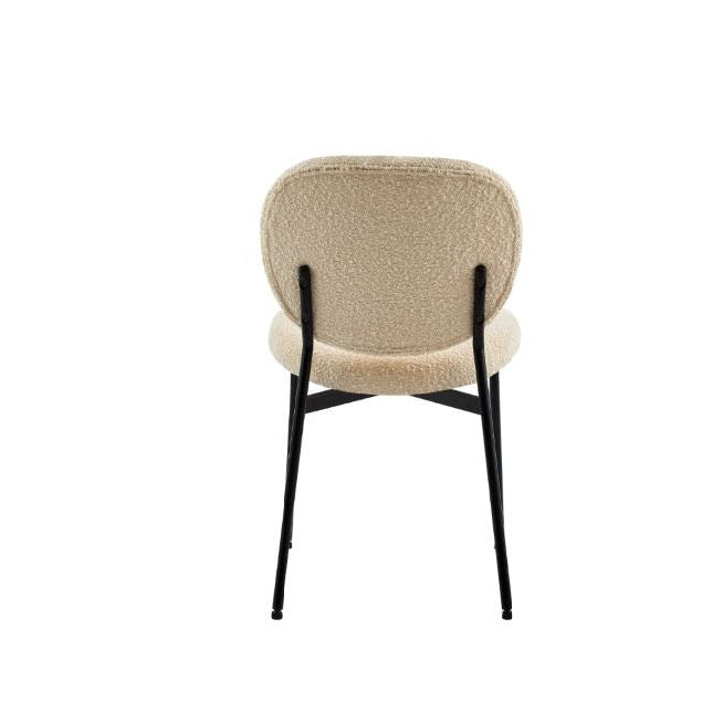 Sashi Dining Chair - Linen Boucle'