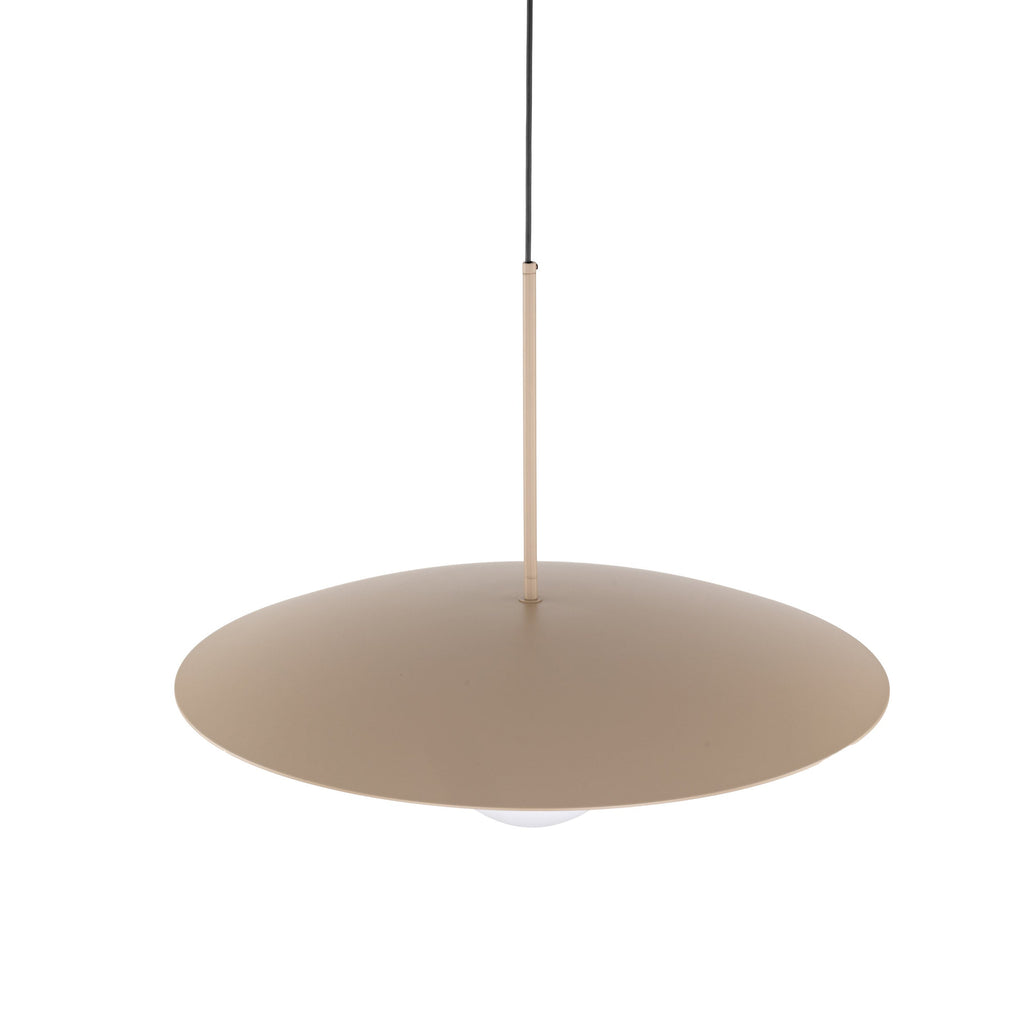SLATE Mid-Century Modern Wide Dome Pendant Light for Kitchen Island & Dining Table