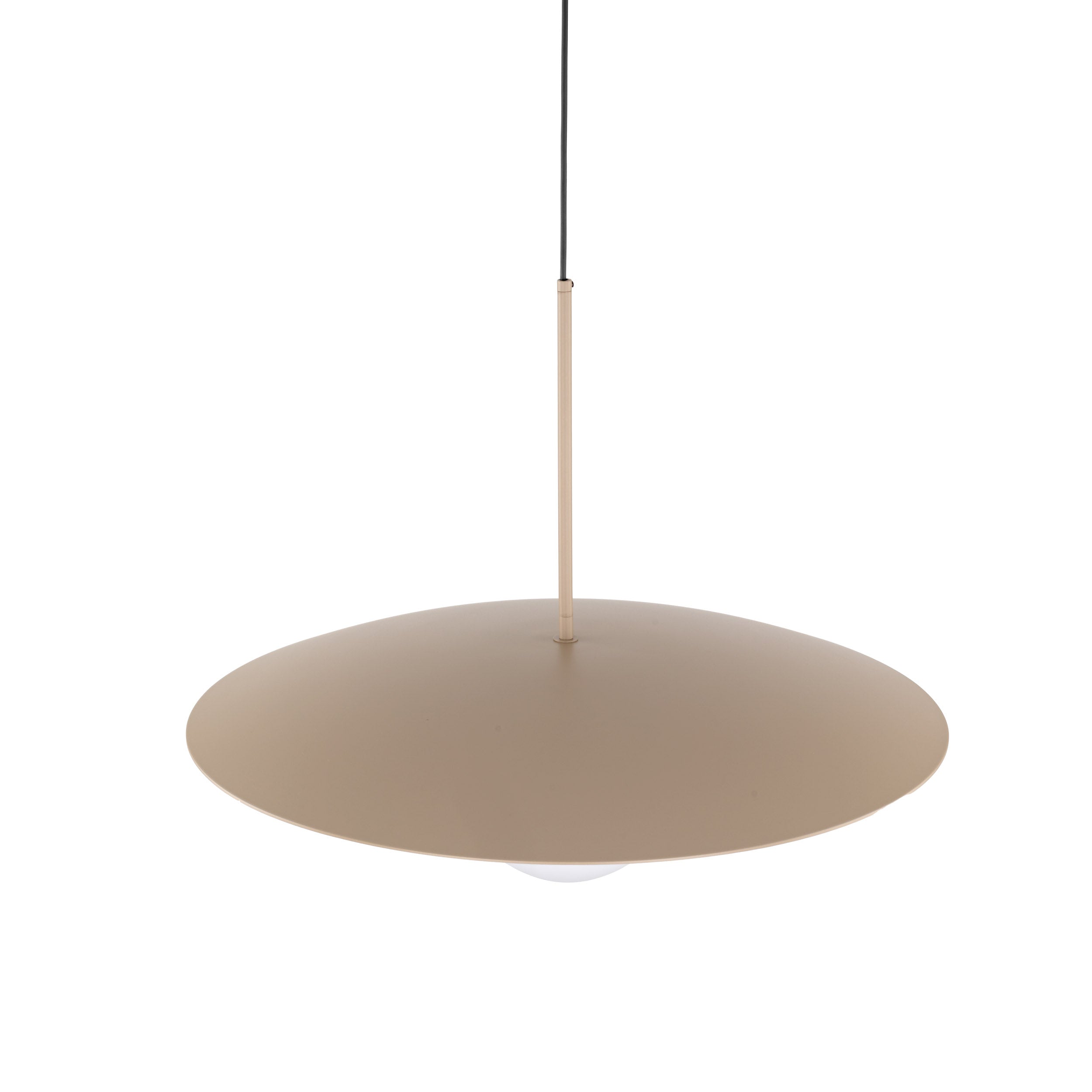 SLATE Mid-Century Modern Wide Dome Pendant Light for Kitchen Island & Dining Table