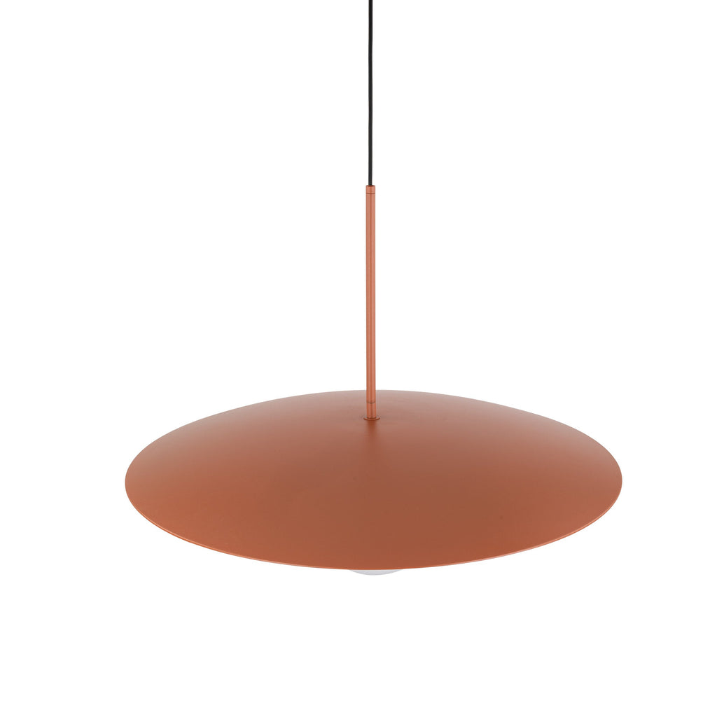 SLATE Mid-Century Modern Wide Dome Pendant Light for Kitchen Island & Dining Table