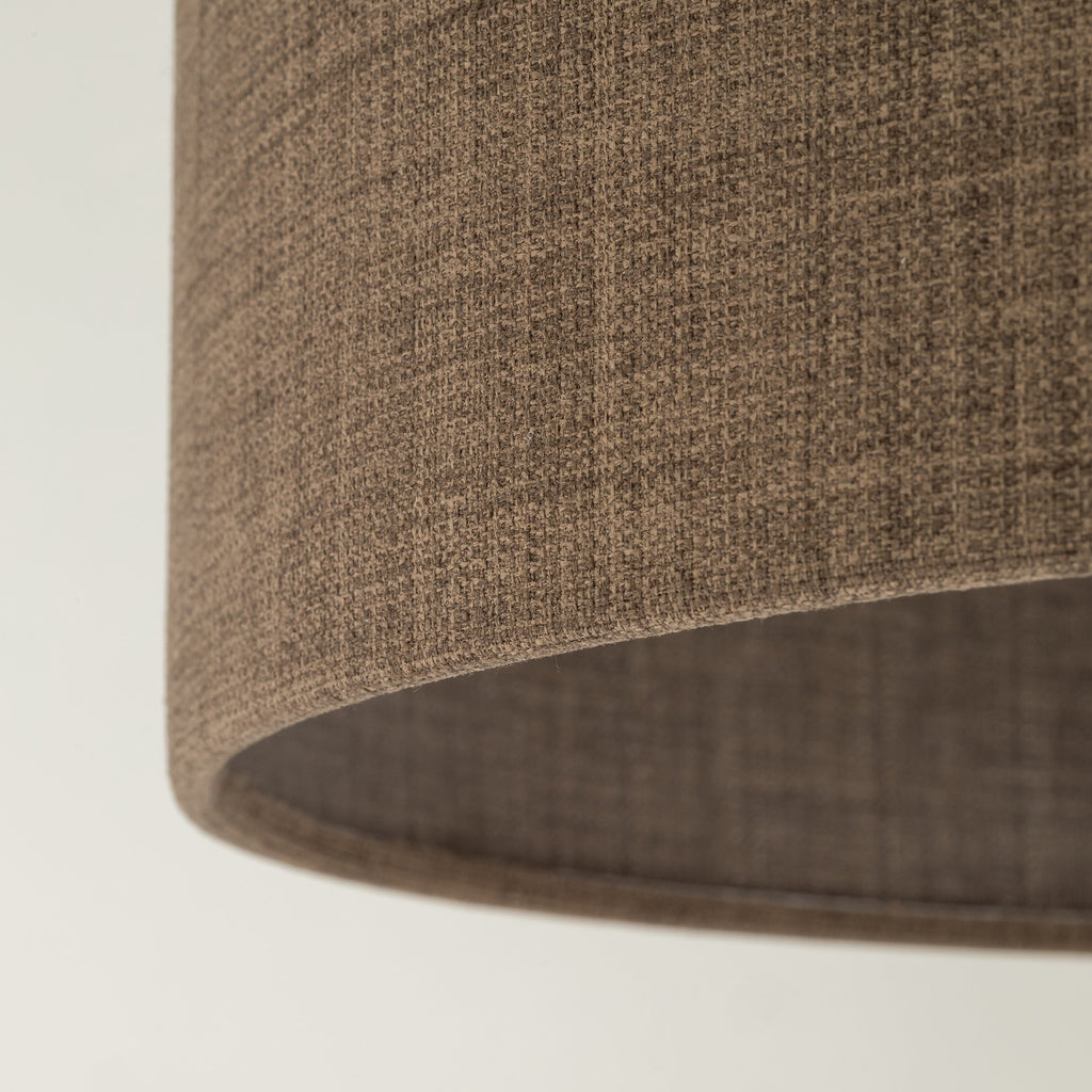 UMBERTO Brown Modern Floor Lamp for Living Room & Bedroom