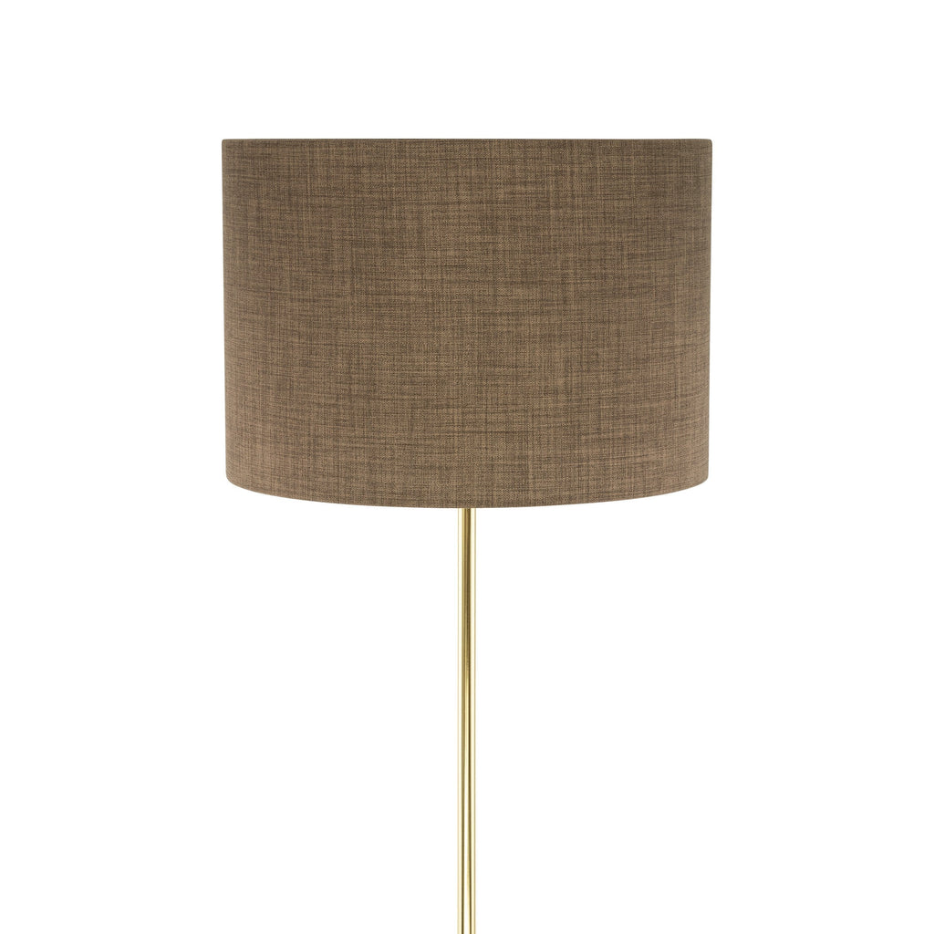 UMBERTO Brown Modern Floor Lamp for Living Room & Bedroom