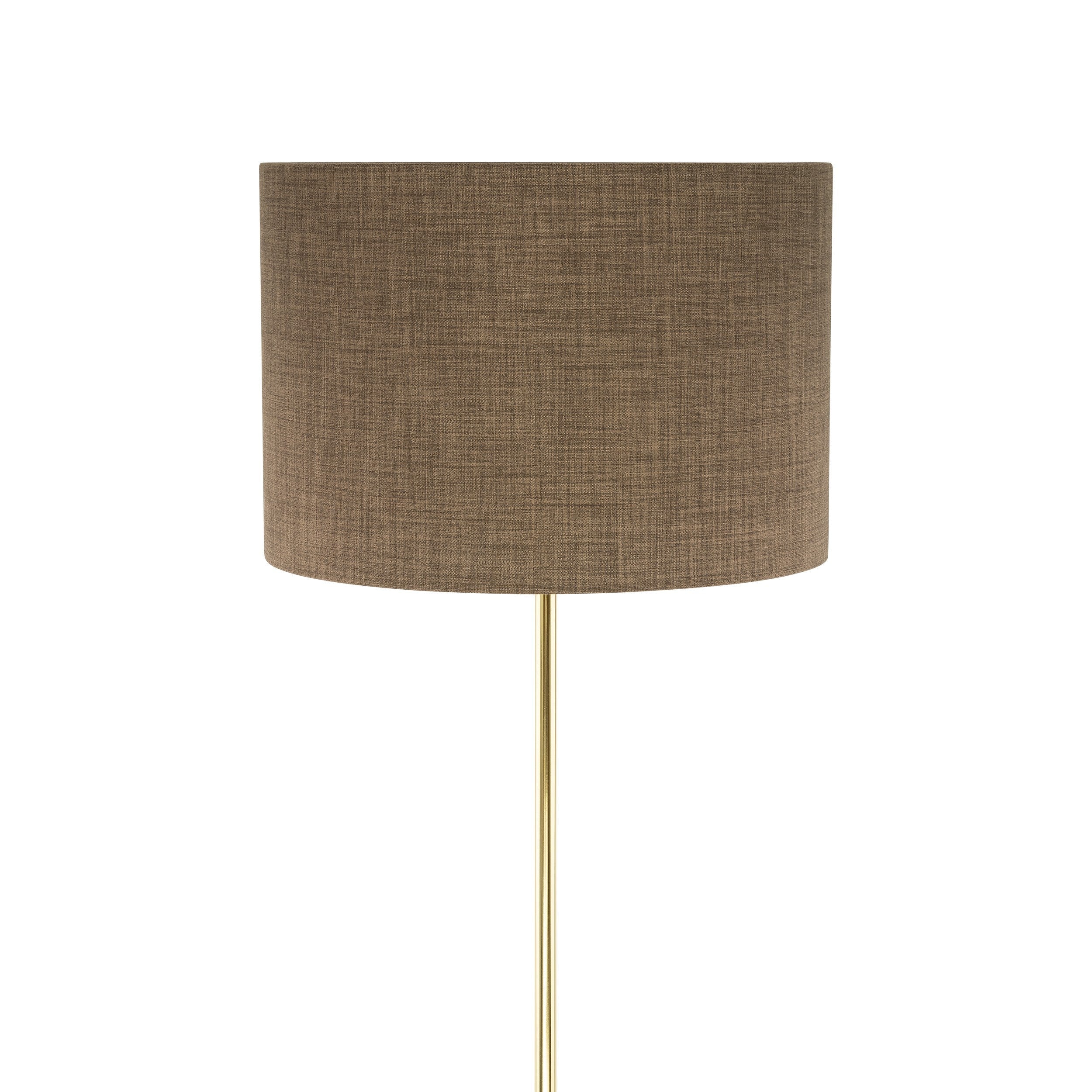 UMBERTO Brown Modern Floor Lamp for Living Room & Bedroom