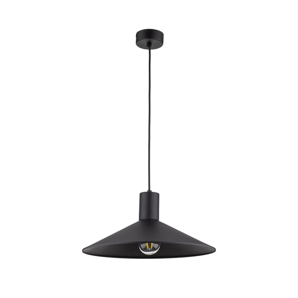 JUMP Black Industrial Pendant Light for Kitchen Island & Dining Table
