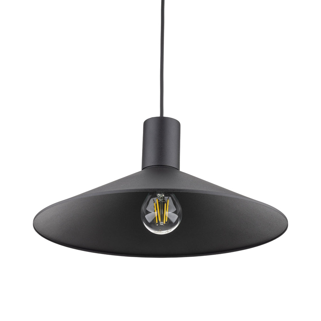 JUMP Black Industrial Pendant Light for Kitchen Island & Dining Table