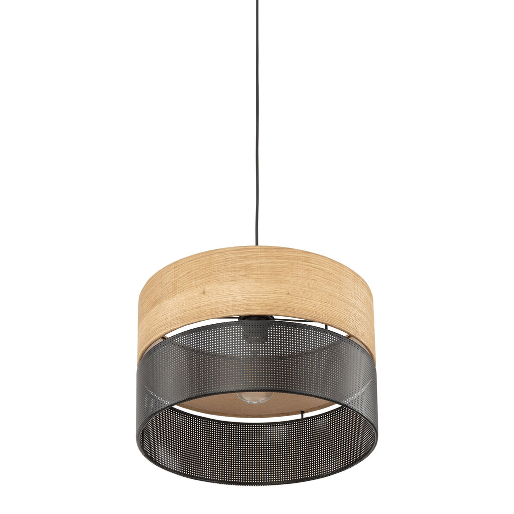 Nicol Scandinavian Drum Pendant Light for Dining Room & Bedroom