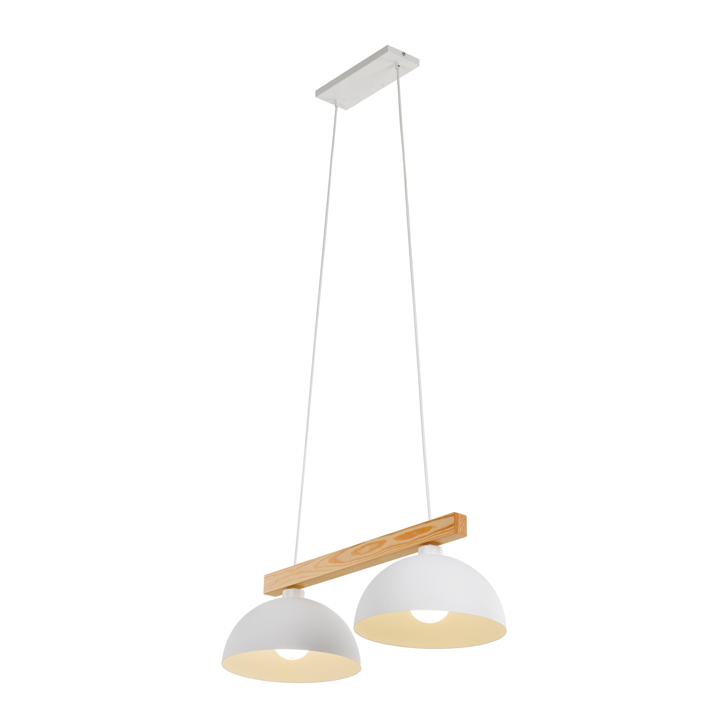 OSLO White Scandinavian Pendant Light for Kitchen Island & Dining