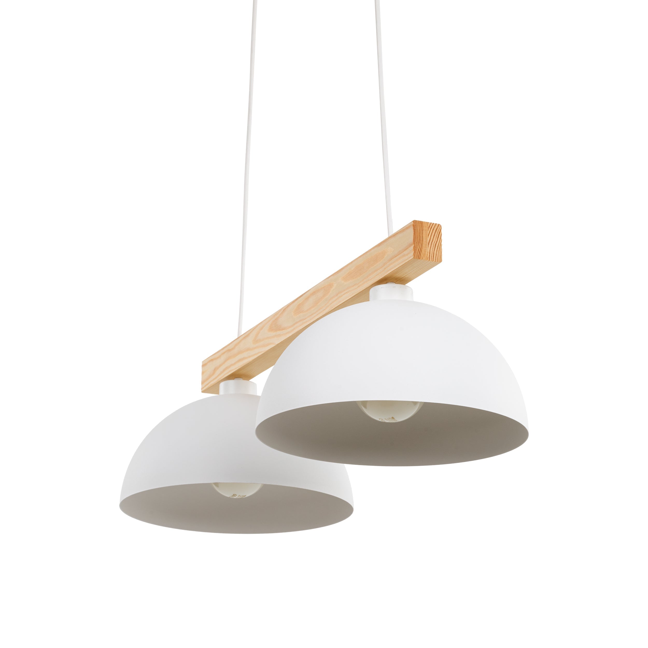 OSLO White Scandinavian Pendant Light for Kitchen Island & Dining