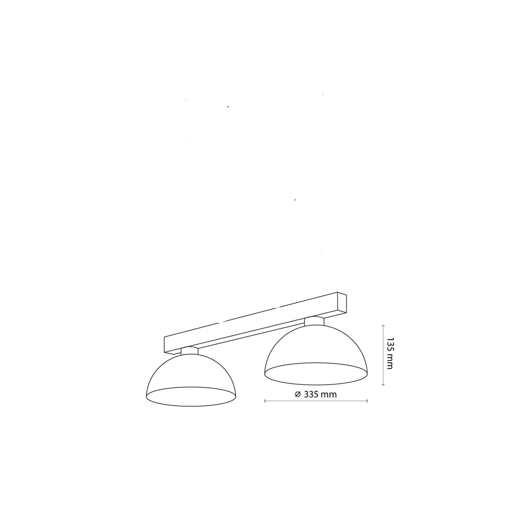OSLO White Scandinavian Pendant Light for Kitchen Island & Dining