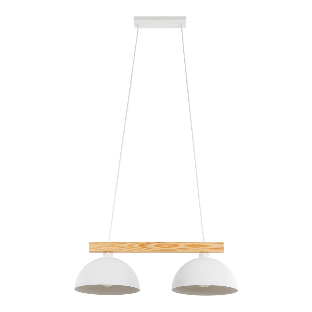OSLO White Scandinavian Pendant Light for Kitchen Island & Dining