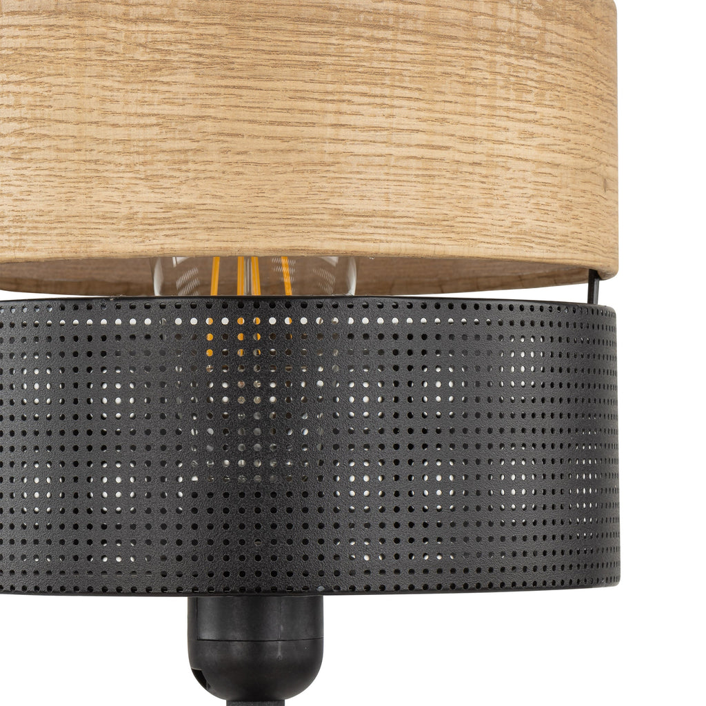 NICOL Scandinavian Table Lamp for Bedroom & Nightstand