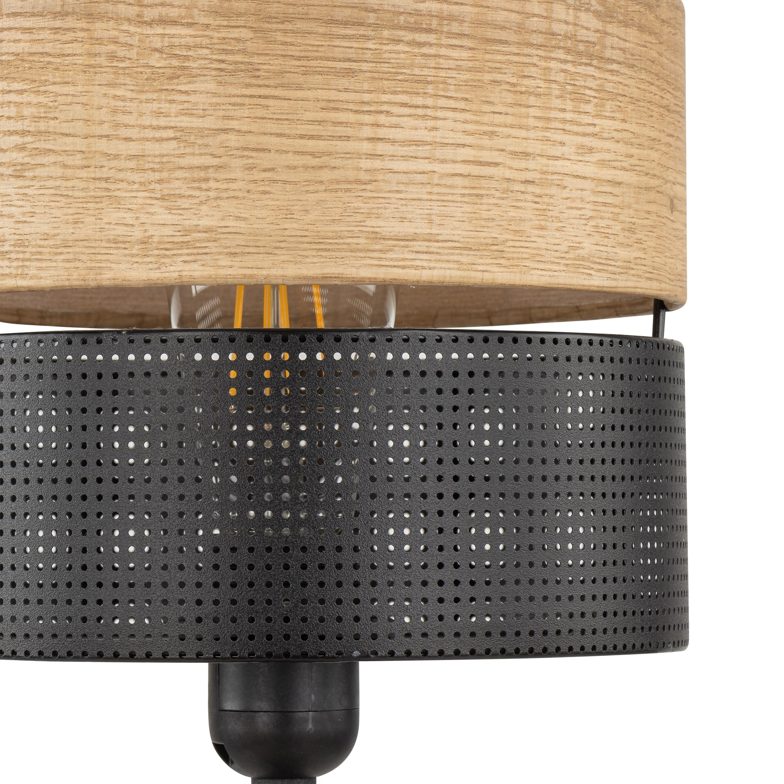 NICOL Scandinavian Table Lamp for Bedroom & Nightstand