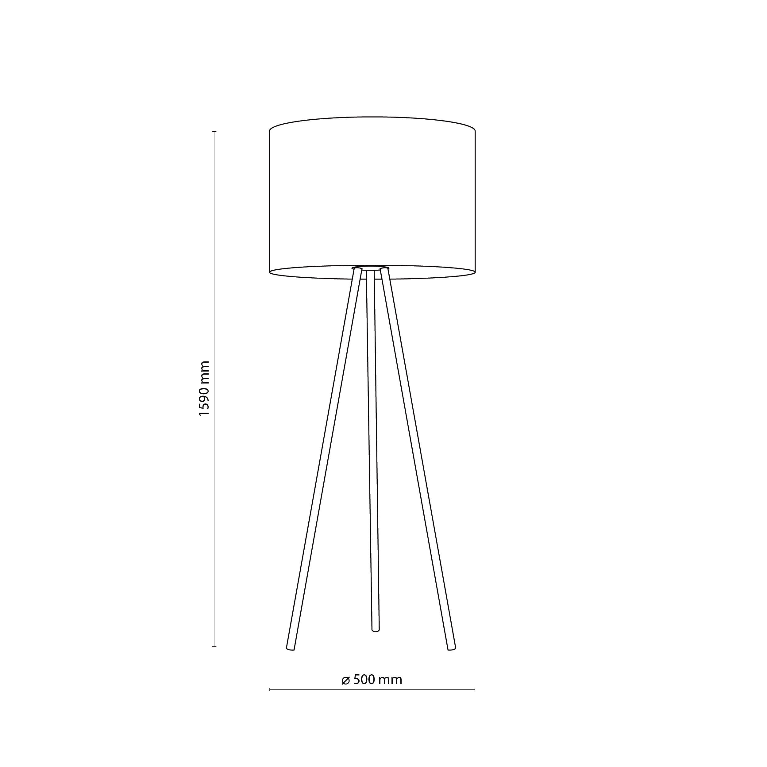 JUTE Natural Woven Floor Lamp for Living Room, Bedroom & Reading Nook – Scandinavian Minimalist Lighting