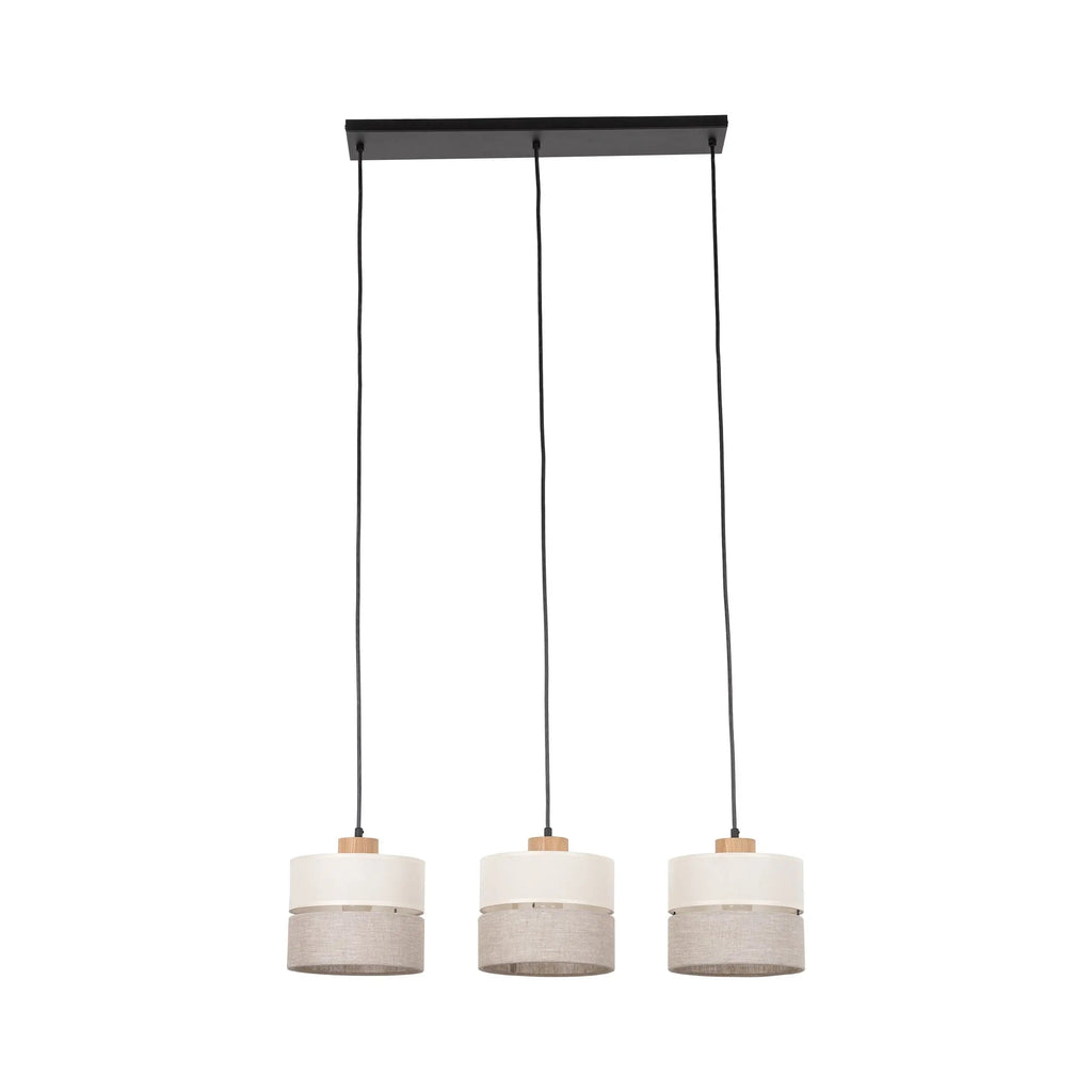 Eco Scandinavian 3-Light Pendant for Kitchen Island & Dining Table