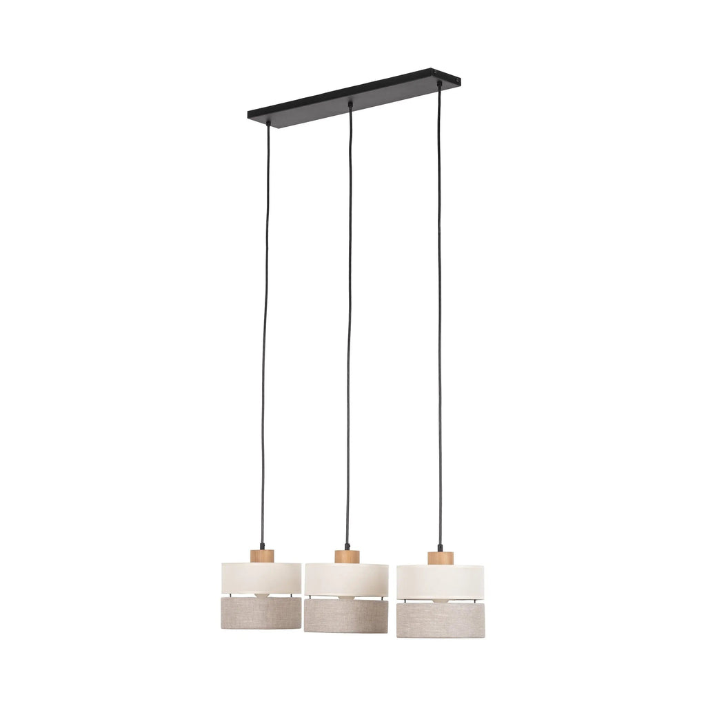 Eco Scandinavian 3-Light Pendant for Kitchen Island & Dining Table