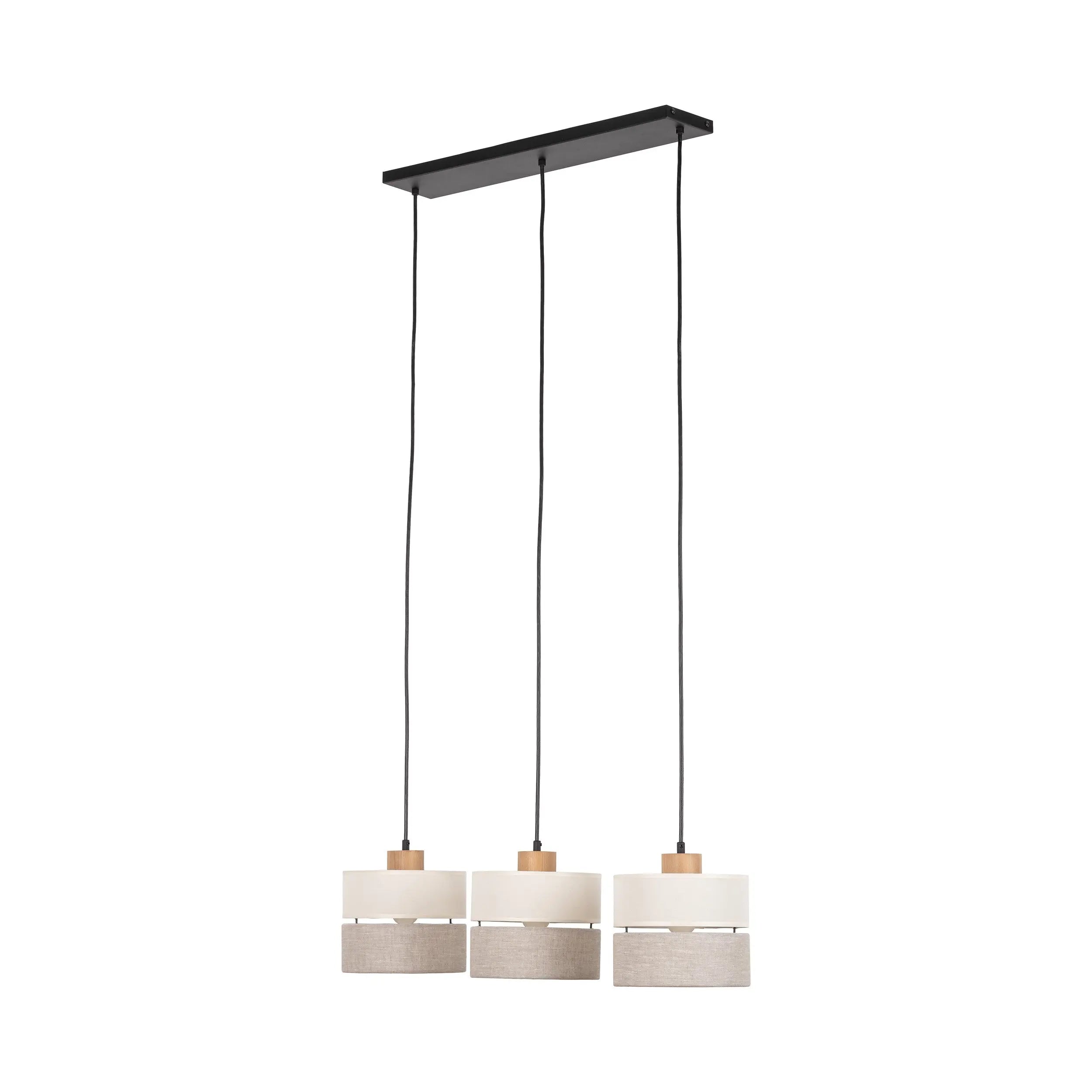 Eco Scandinavian 3-Light Pendant for Kitchen Island & Dining Table