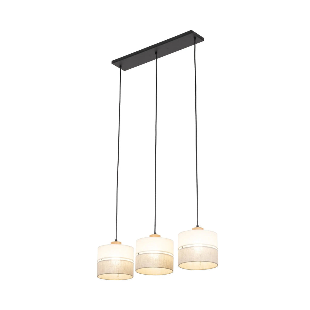 Eco Scandinavian 3-Light Pendant for Kitchen Island & Dining Table