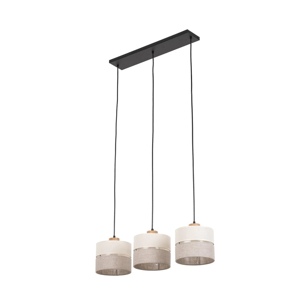 Eco Scandinavian 3-Light Pendant for Kitchen Island & Dining Table