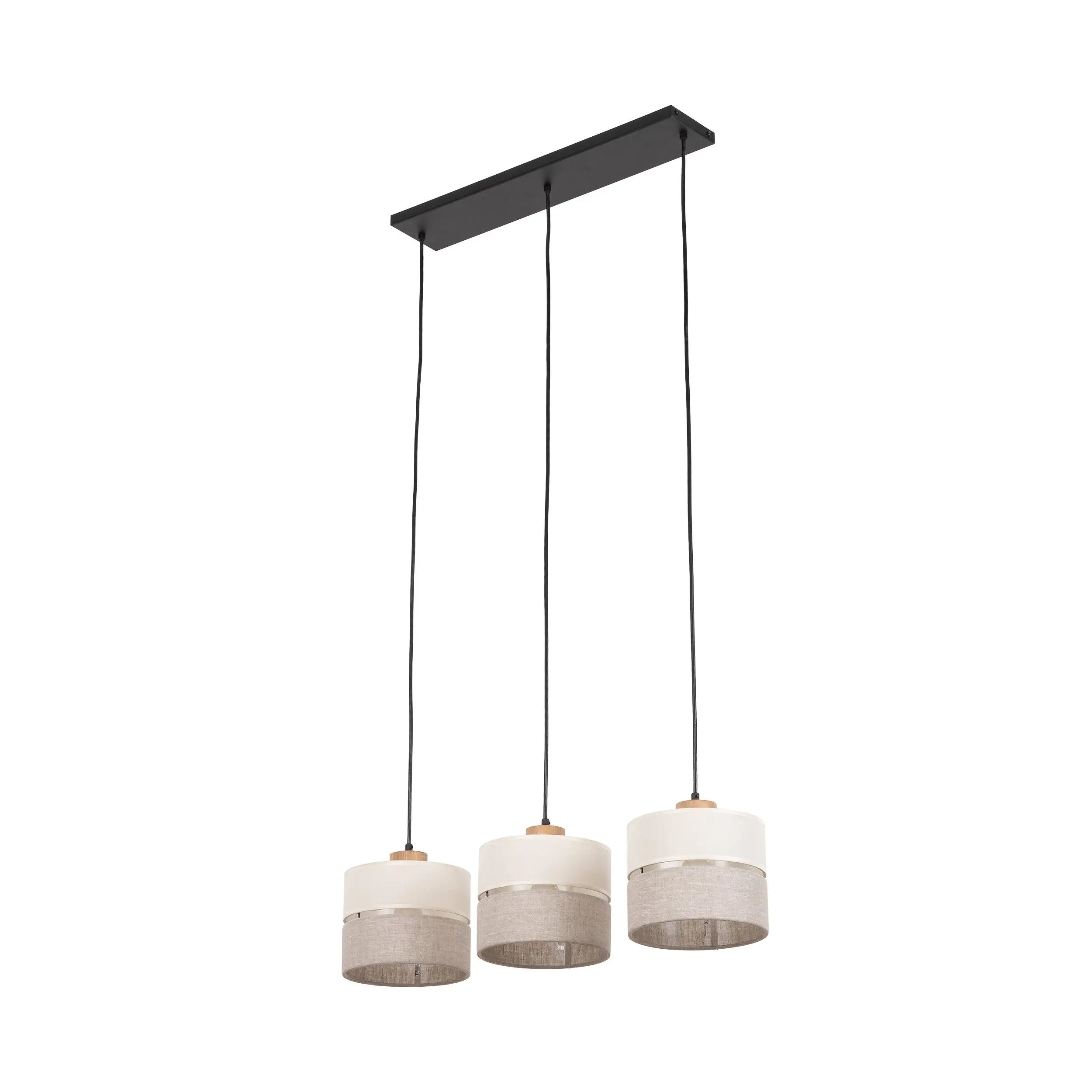Eco Scandinavian 3-Light Pendant for Kitchen Island & Dining Table
