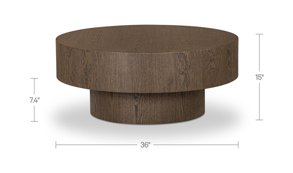 Corey Coffee Table Dark Brown