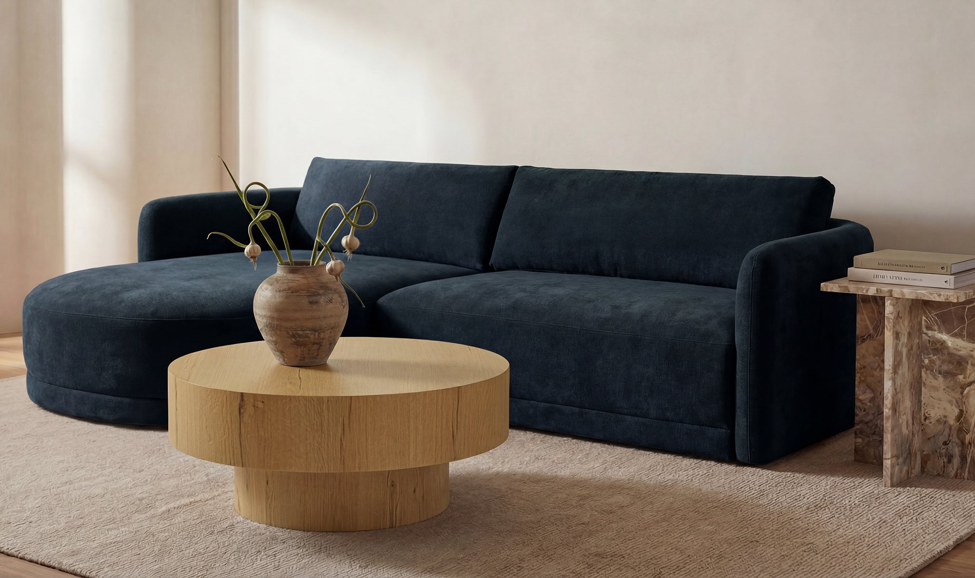 Corey Coffee Table  Rustic Oak