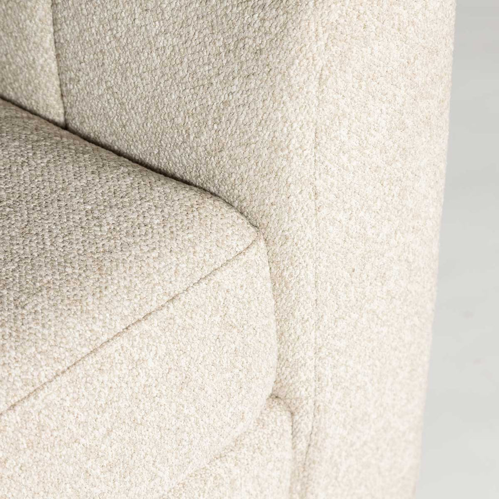 Ava Swivel Chair - Buff