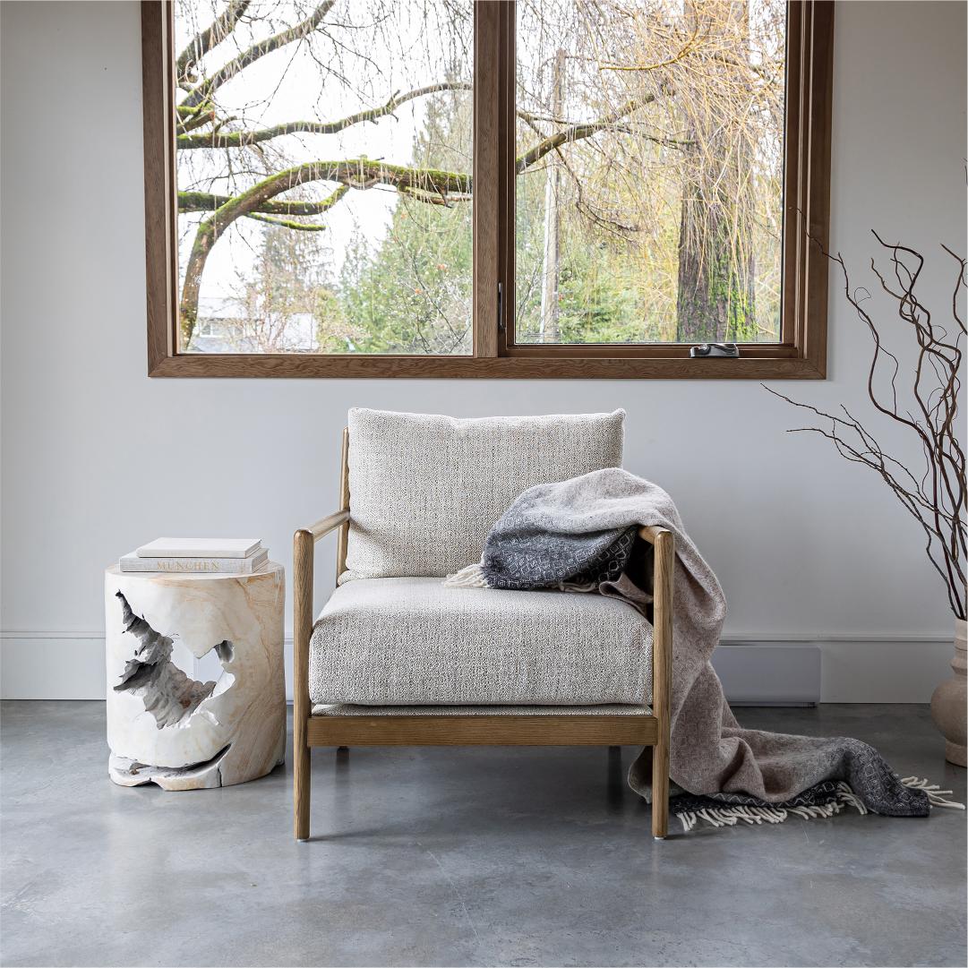Brit Accent Chair - Heirloom Cream