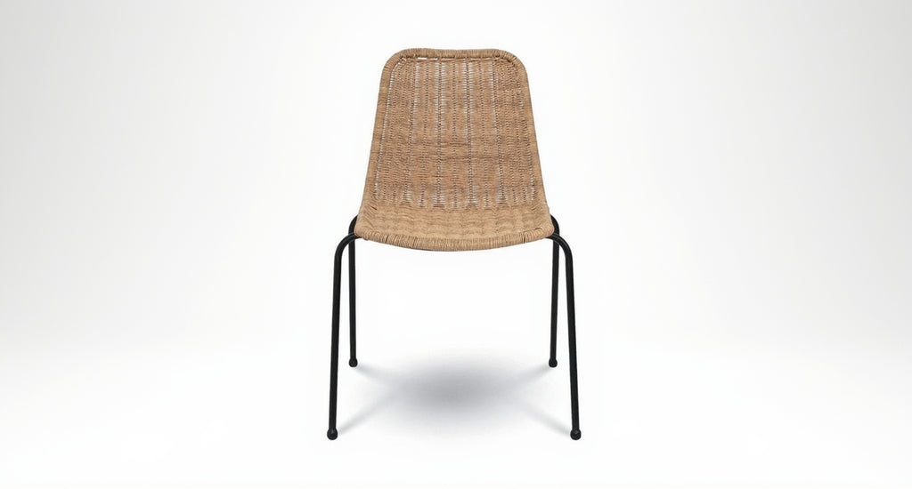 Calabria Stackable Dining Chair - Natural