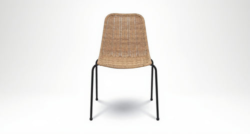 Calabria Stackable Dining Chair - Natural