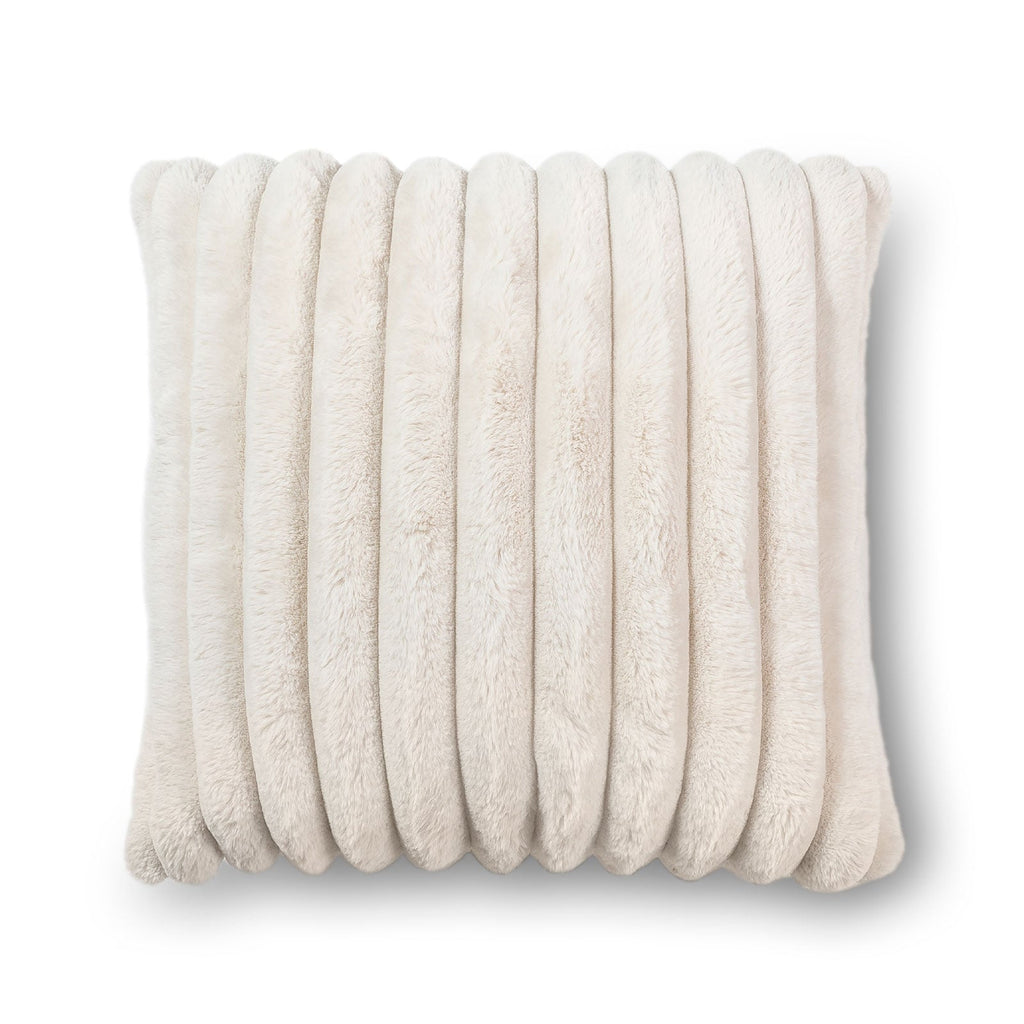 Crush Cushion - Square - Cream