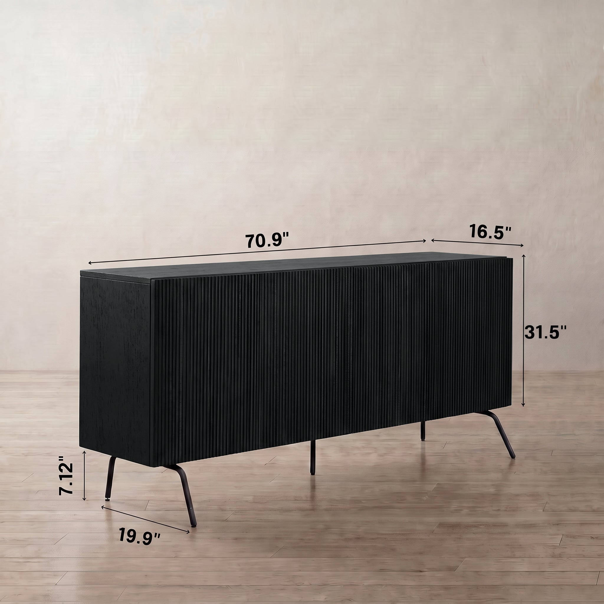 VEIL Sideboard  4 Doors
