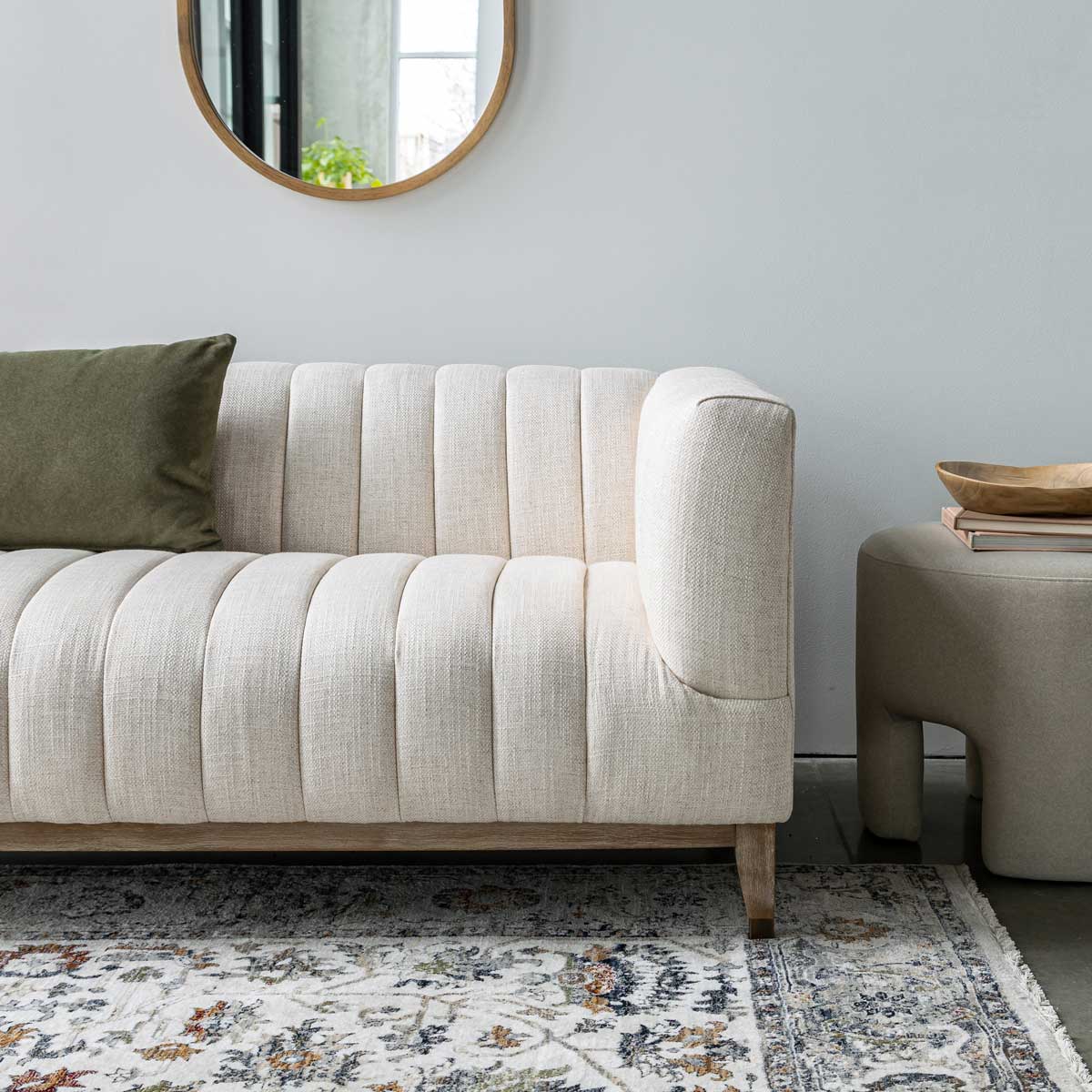 Elliot 2 Seat Sofa - Cream