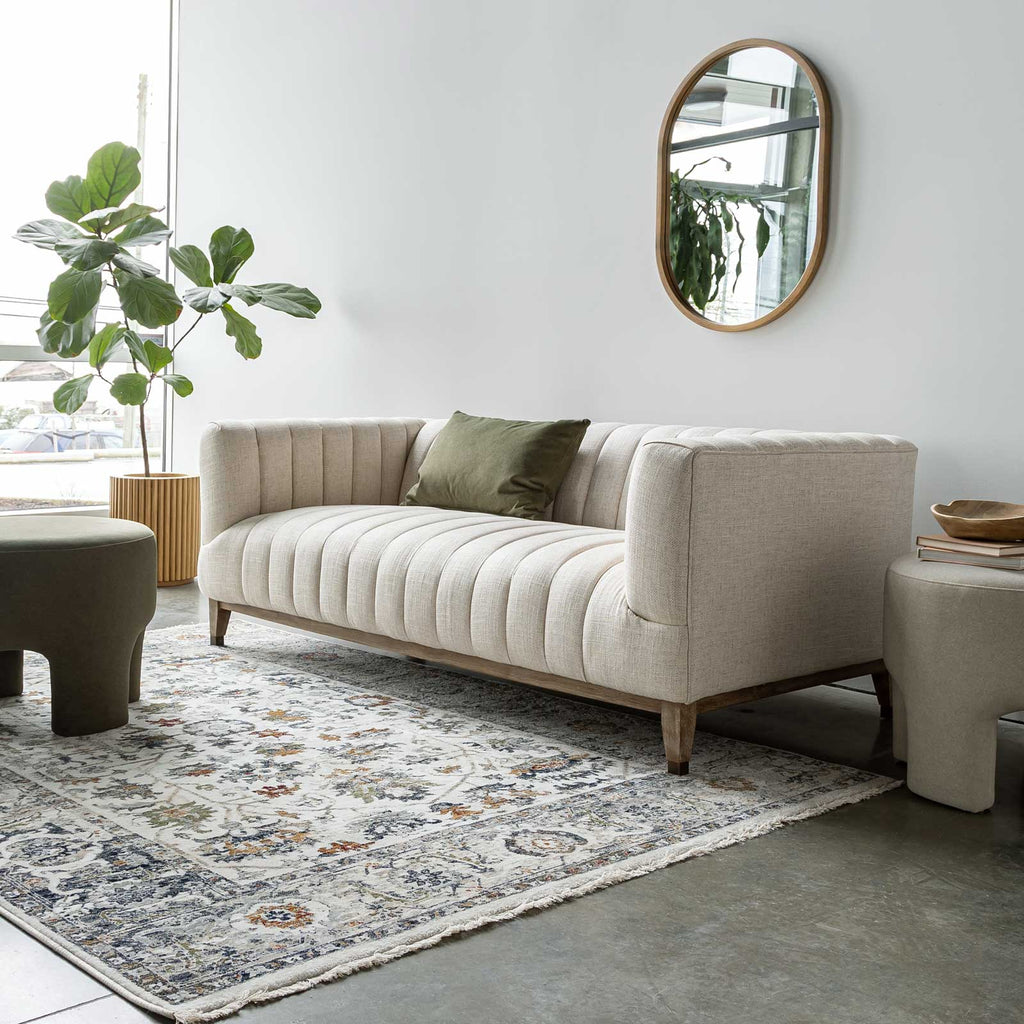 Elliot 2 Seat Sofa - Cream