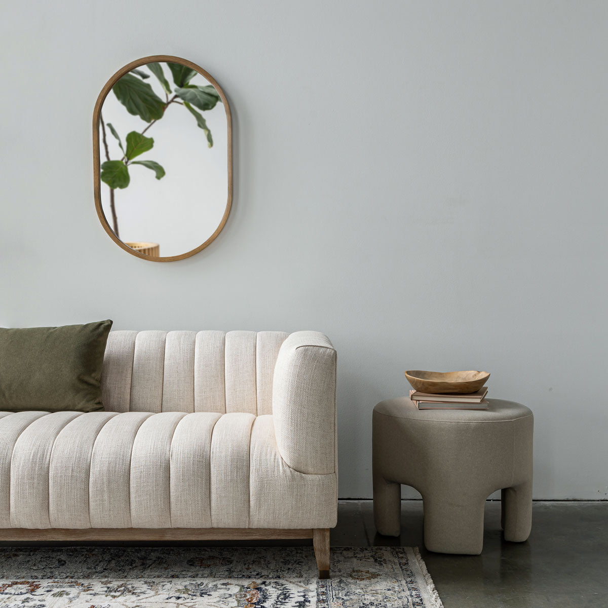 Elliot 2 Seat Sofa - Cream