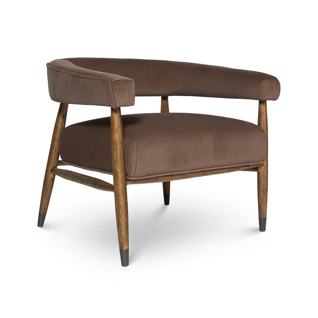 Everest Chair - Dark Base - Velvet Coffee