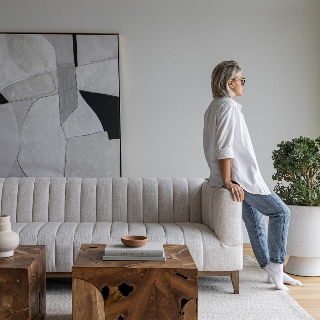 Elliot Condo Sofa - Cream