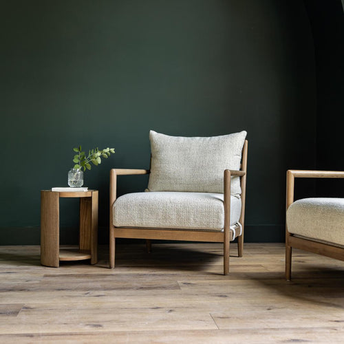 Brit Accent Chair - Heirloom Cream