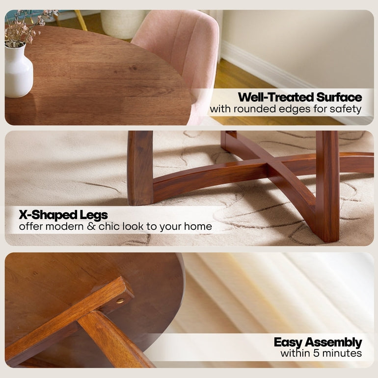 Alma 36 Inches Round Dining Table