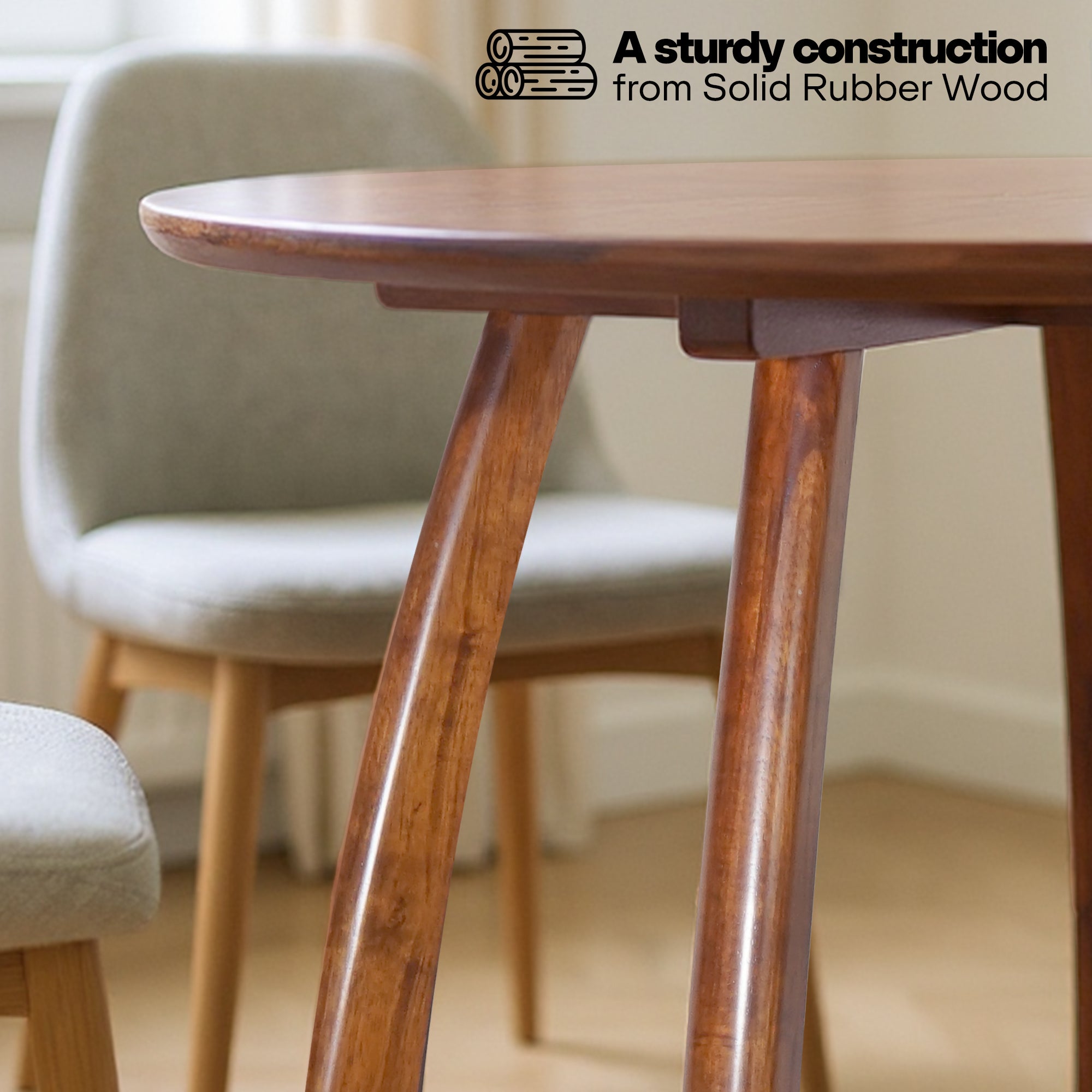 Alma 36 Inches Round Dining Table
