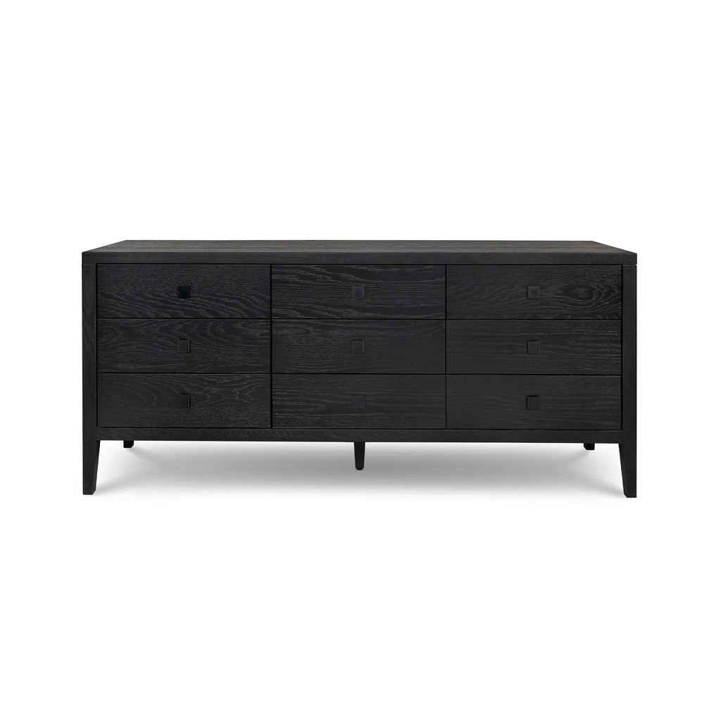 Hara 9 Drawer Dresser - Black