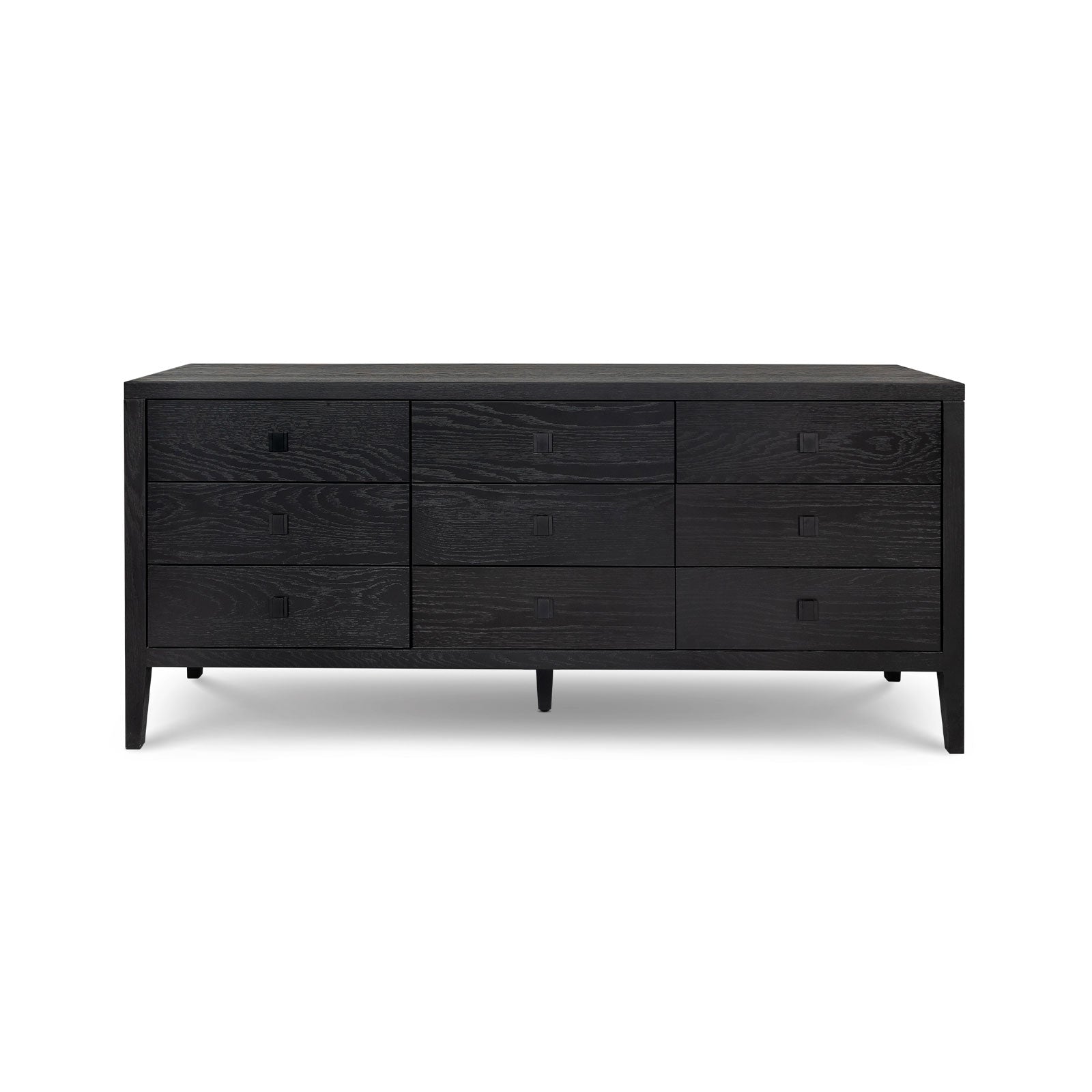 Hara 9 Drawer Dresser - Black