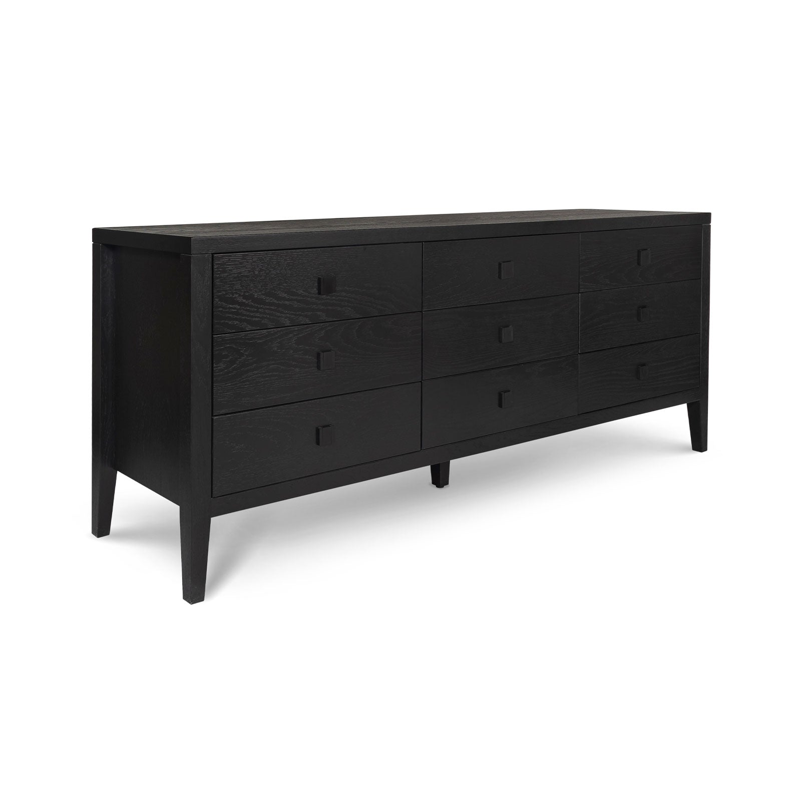 Hara 9 Drawer Dresser - Black