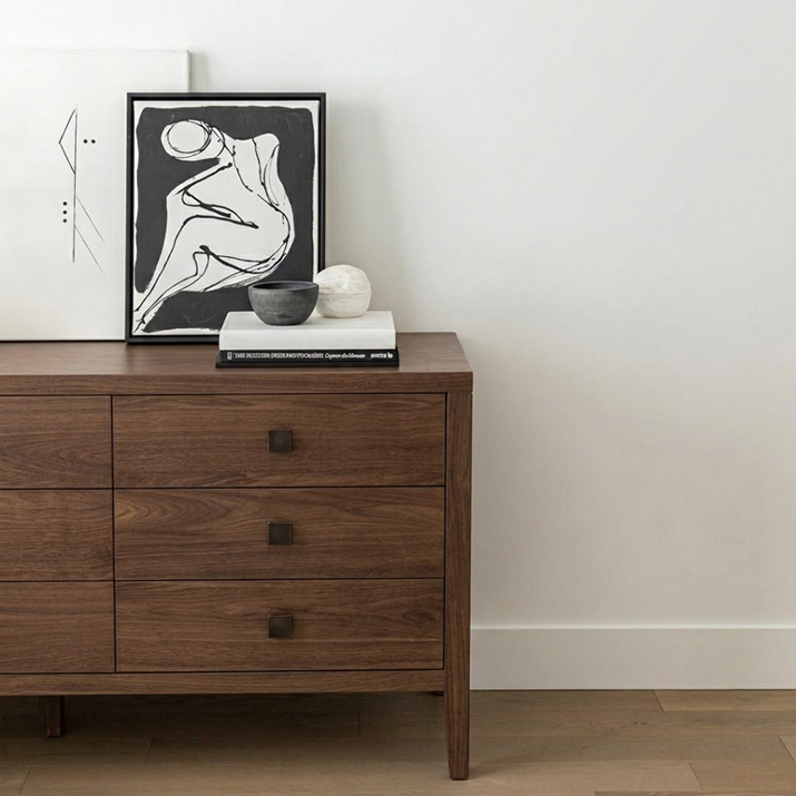 Hara 9 Drawer Dresser - Frozen Walnut