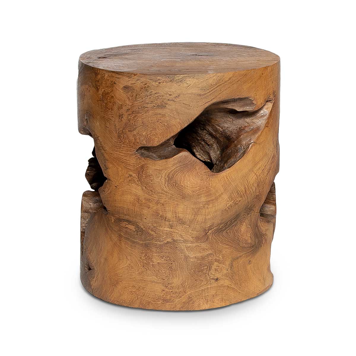 Natura Opus Accent Table - 18 Inch - Natural