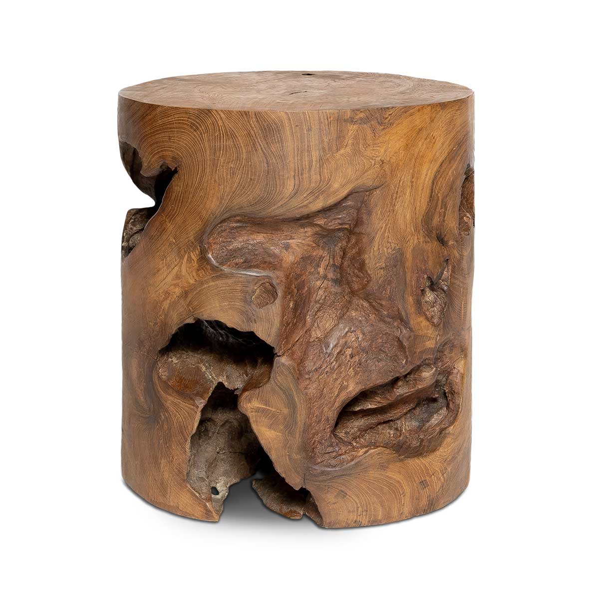 Natura Opus Accent Table - 18 Inch - Natural