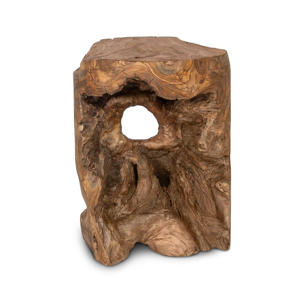 Natura Opus Accent Table - 18 Inch - Natural